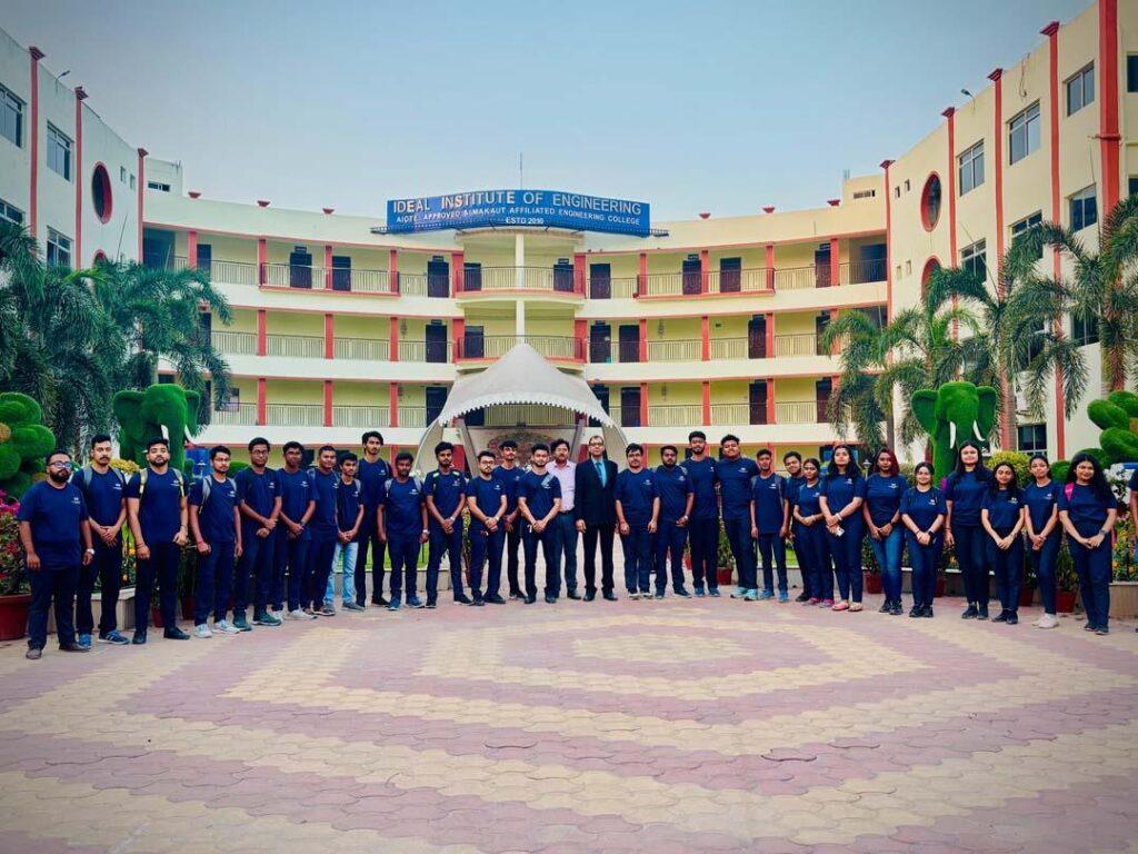 B Tech Computer Science Engineering students at IIE Kalyani