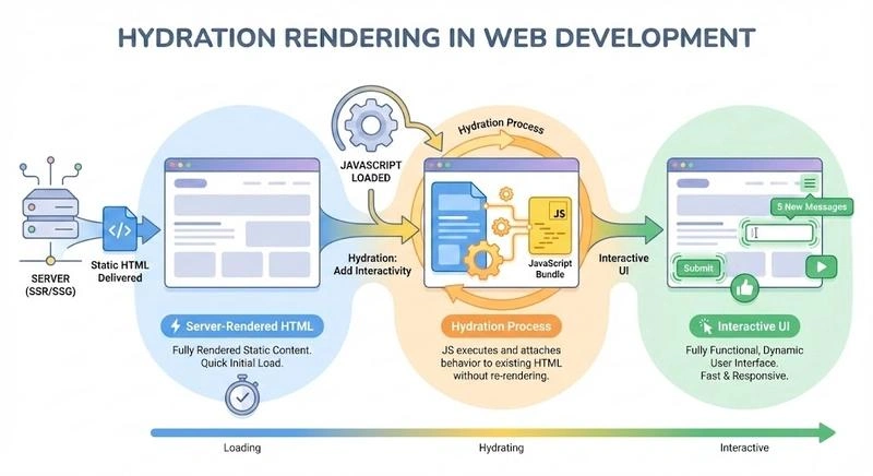 Rendering Architectures Web performance dashboard illustrating rendering architecture optimization and Core Web Vitals
